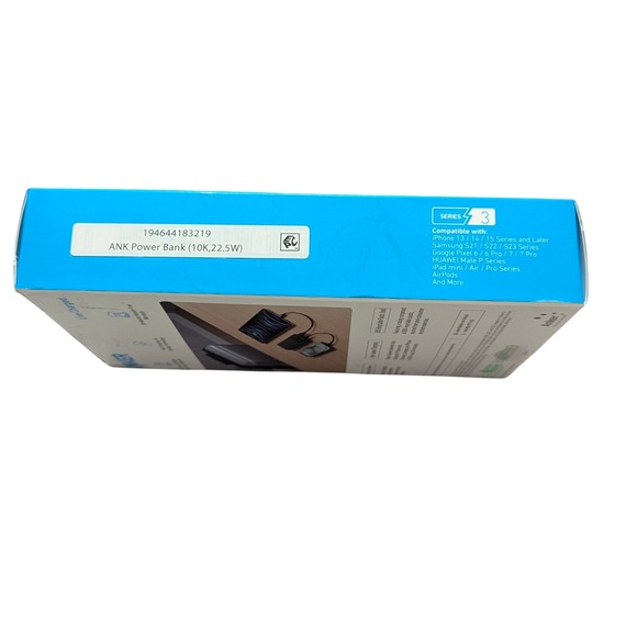 Nn2O Anker Pocket-size Power Boost Power Bank 10000mah 22.5W Max Digital Display - Picture 3 of 5